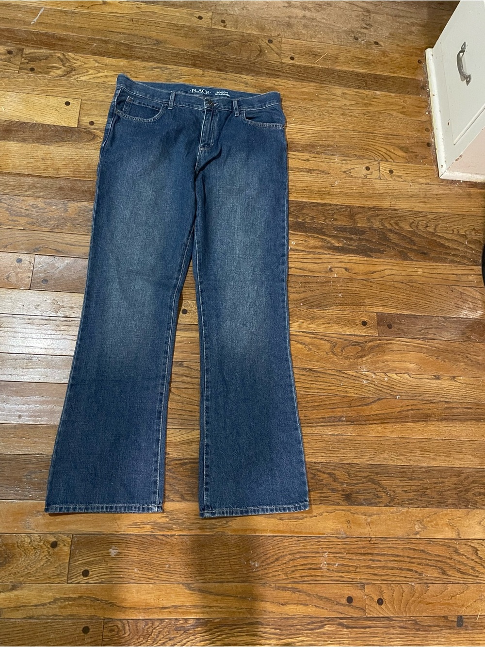 The Children's Place Dark Blue Wide Leg Jeans